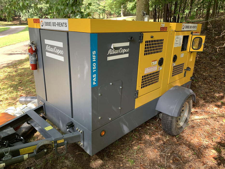 2020 ATLAS COPCO PAS 150 HF CS Enclosed