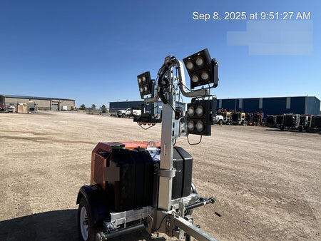 2024 Wanco WLTT-4MM4K Diesel, Deep Sea Controller, Shore Power Plug, Auto Start, (4) 350W LED Floodlights, 4kW Generator, 60 Gal Fuel Tank, 2" Ball, T3