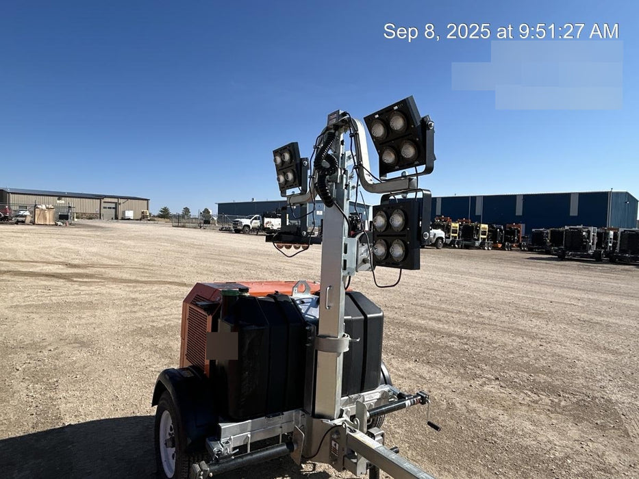 2024 Wanco WLTT-4MM4K Diesel, Deep Sea Controller, Shore Power Plug, Auto Start, (4) 350W LED Floodlights, 4kW Generator, 60 Gal Fuel Tank, 2" Ball, T3