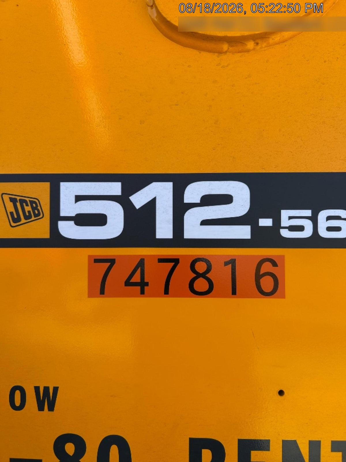 2026 JCB 512-56