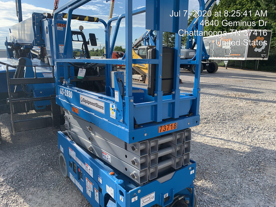 2020 Genie GS-1930 Fixed rails with chain entry gate - Pre A92.20