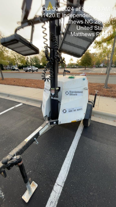 2023 Generac MLT2 Diesel, Flex Switch 120V Input, Powerzone Controller, 
(4) 320W LED Lights, 4kW Generator, 39.9 Gal Fuel Tank, 2" Ball, T3