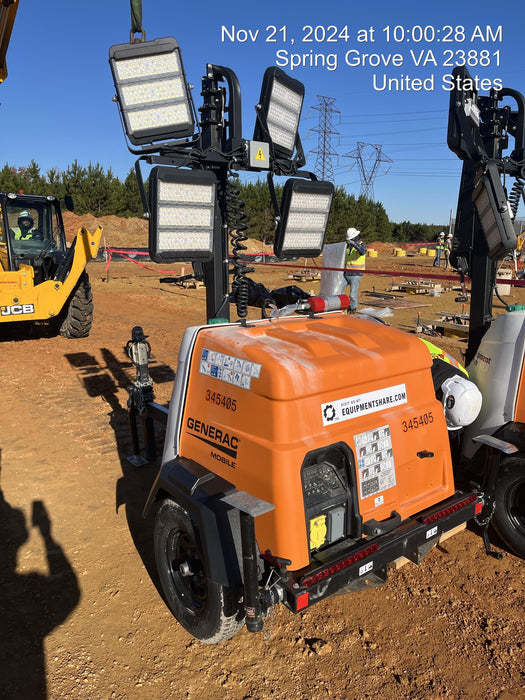 2023 Generac MLT2 Diesel, Flex Switch 120V Input, Powerzone Controller, (4) 320W LED Lights, 4kW Generator, 39.9 Gal Fuel Tank, 2" Ball, T3