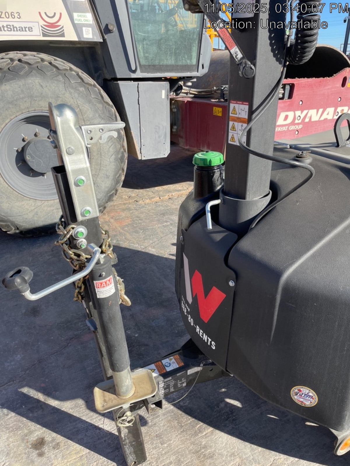 2024 Wacker Neuson LTT4 Diesel, Kohler KDW702, Deep Sea Controller, Auto Start, LED 320W, Bypass Outlet, T3