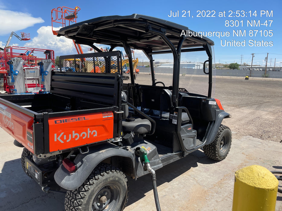 Kubota RTV-X1140W-H Plastic Canopy, Windshield Acrylic Clear, LED Strobe Light, Wire Harness Kit, Back up Alarm