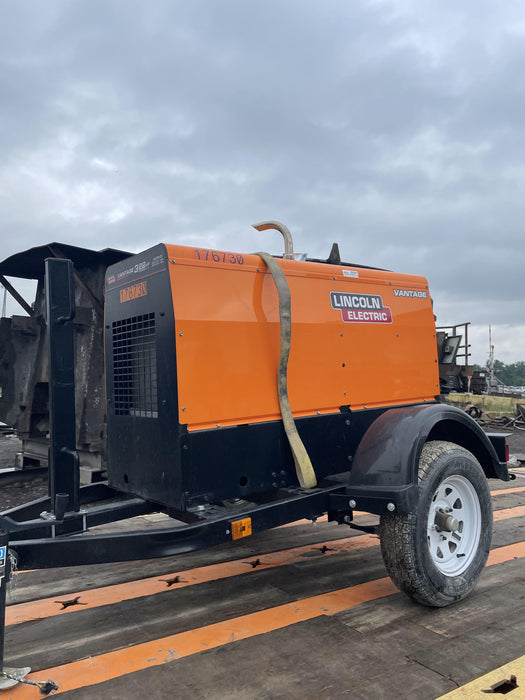 2021 Lincoln Electric Vantage 322 Vantage 322 Ready Pak 3 w/ Decals, ORANGE (includes trailer, cable rack, fender light kit) NO Telematics