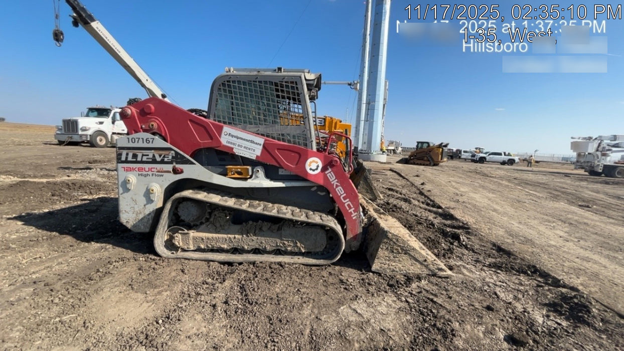 2020 Takeuchi TL12V2-CRH Cab, Rubber Track
