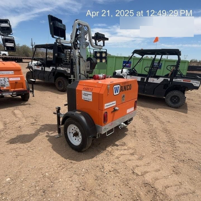 2024 Wanco WLTT-4MM4K Diesel, Deep Sea Controller, Shore Power Plug, Auto Start, (4) 350W LED Floodlights, 4kW Generator, 60 Gal Fuel Tank, 2" Ball, T3