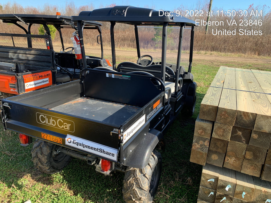 2023 Club Car CA1700D Canopy, Diesel, 4 Passenger