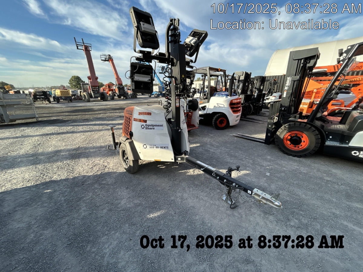 2024 Generac MLT2 Diesel, Flex Switch 120V Input, Powerzone Controller, 
(4) 320W LED Lights, 4kW Generator, 39.9 Gal Fuel Tank, 2" Ball, T3