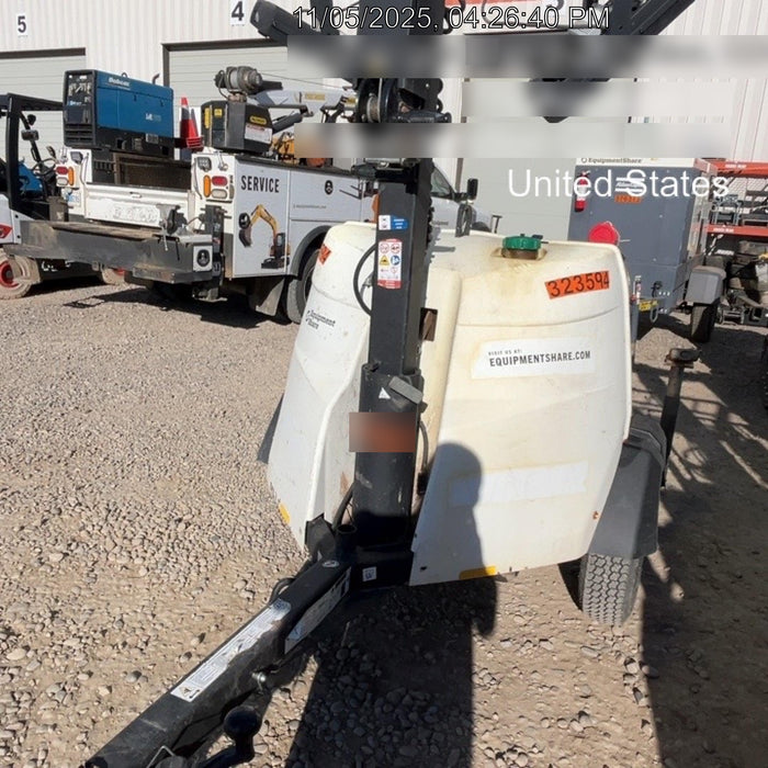 2023 Generac MLT2 Diesel, Flex Switch 120V Input, Powerzone Controller, (4) 320W LED Lights, 4kW Generator, 39.9 Gal Fuel Tank, 2" Ball, T3