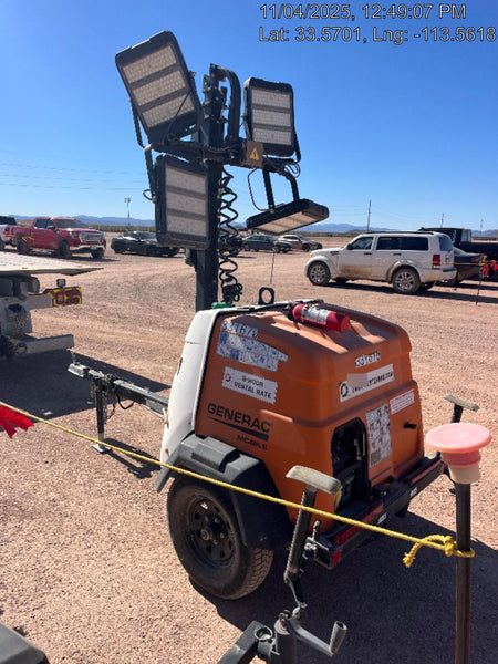 2023 Generac MLT2 Diesel, Flex Switch 120V Input, Powerzone Controller, (4) 320W LED Lights, 4kW Generator, 39.9 Gal Fuel Tank, 2" Ball, T3