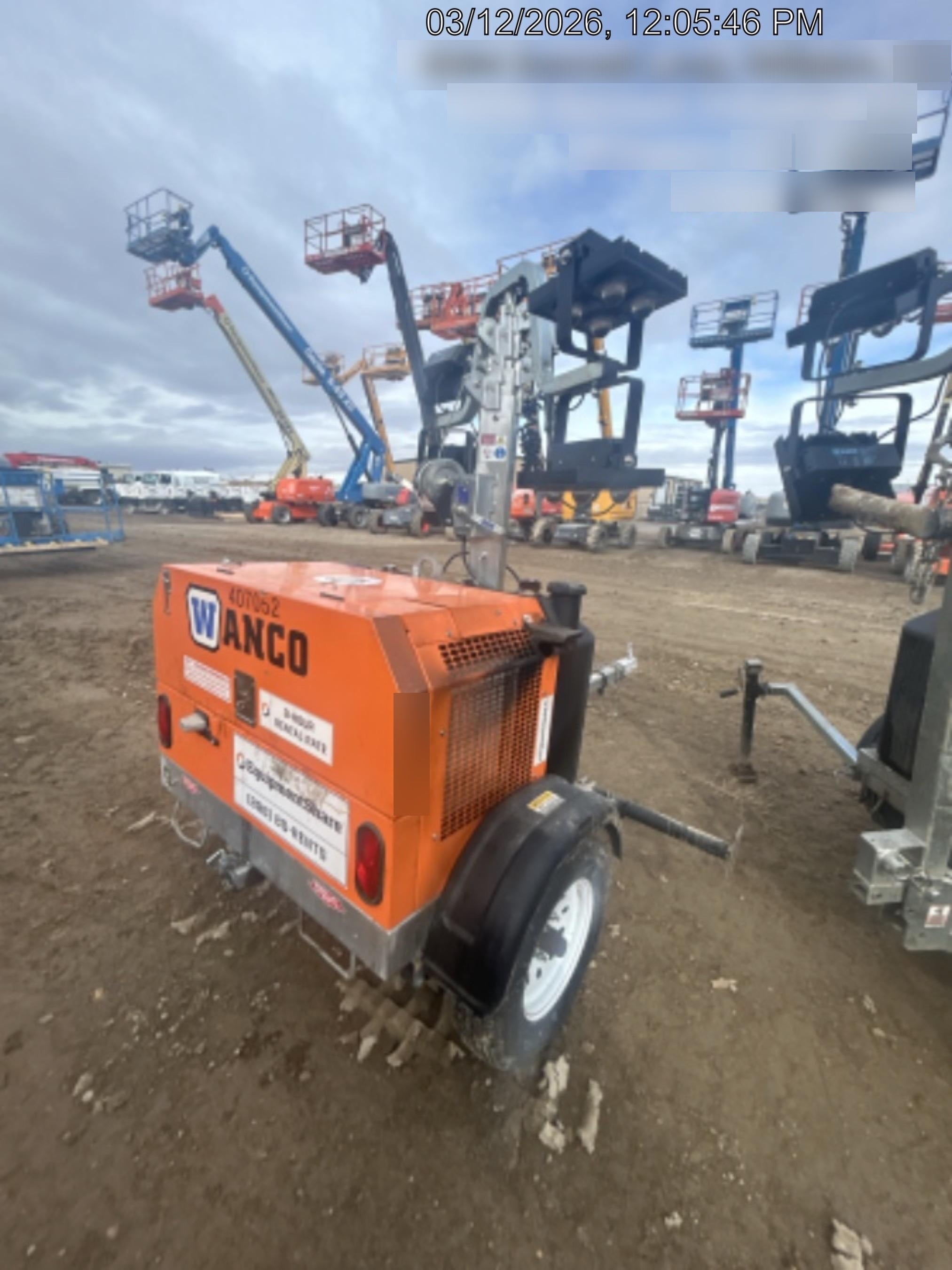2024 Wanco WLTT-4MM4K Diesel, Deep Sea Controller, Shore Power Plug, Auto Start, (4) 350W LED Floodlights, 4kW Generator, 60 Gal Fuel Tank, 2" Ball, T3