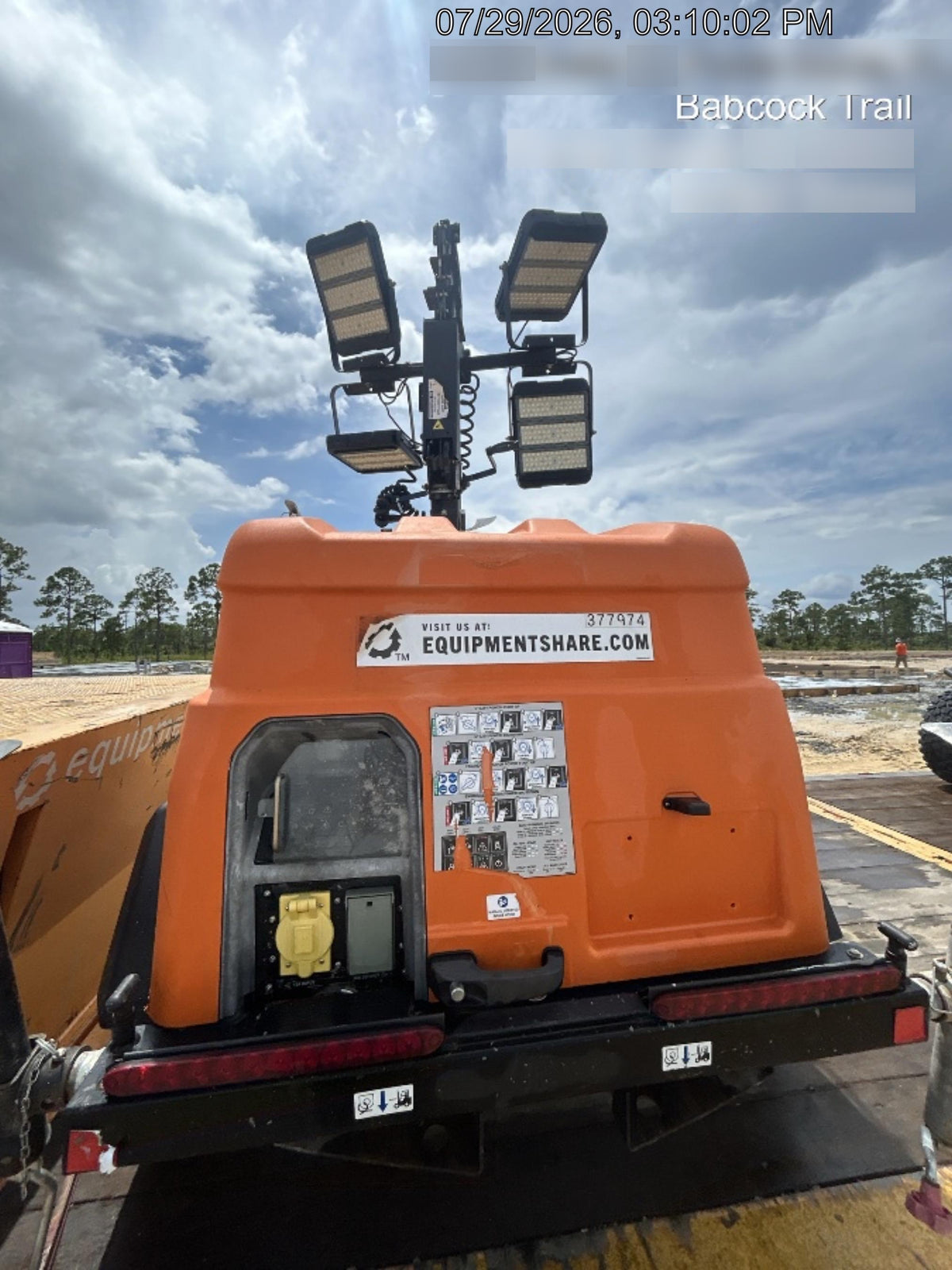 2023 Generac MLT2 Diesel, Flex Switch 120V Input, Powerzone Controller, 
(4) 320W LED Lights, 4kW Generator, 39.9 Gal Fuel Tank, 2" Ball, T3