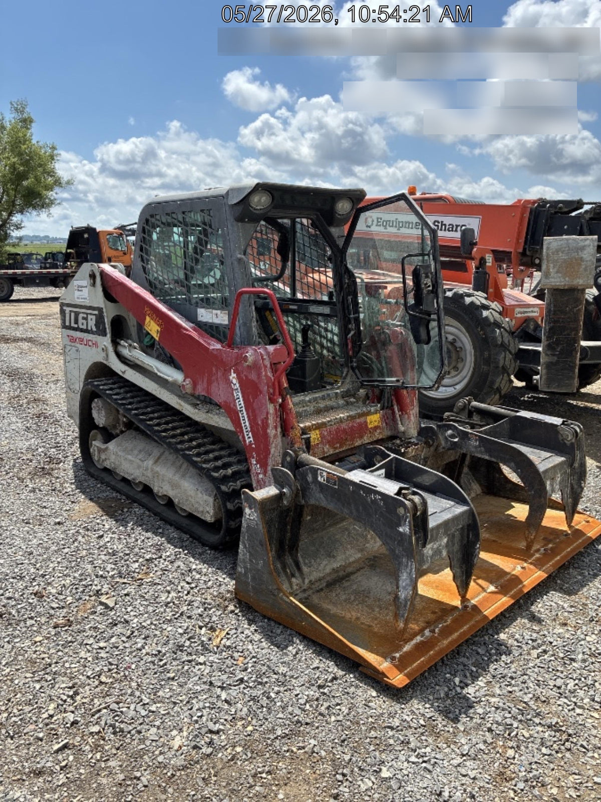 2020 PALADIN 76" Scrap Grapple Bucket - Paladin