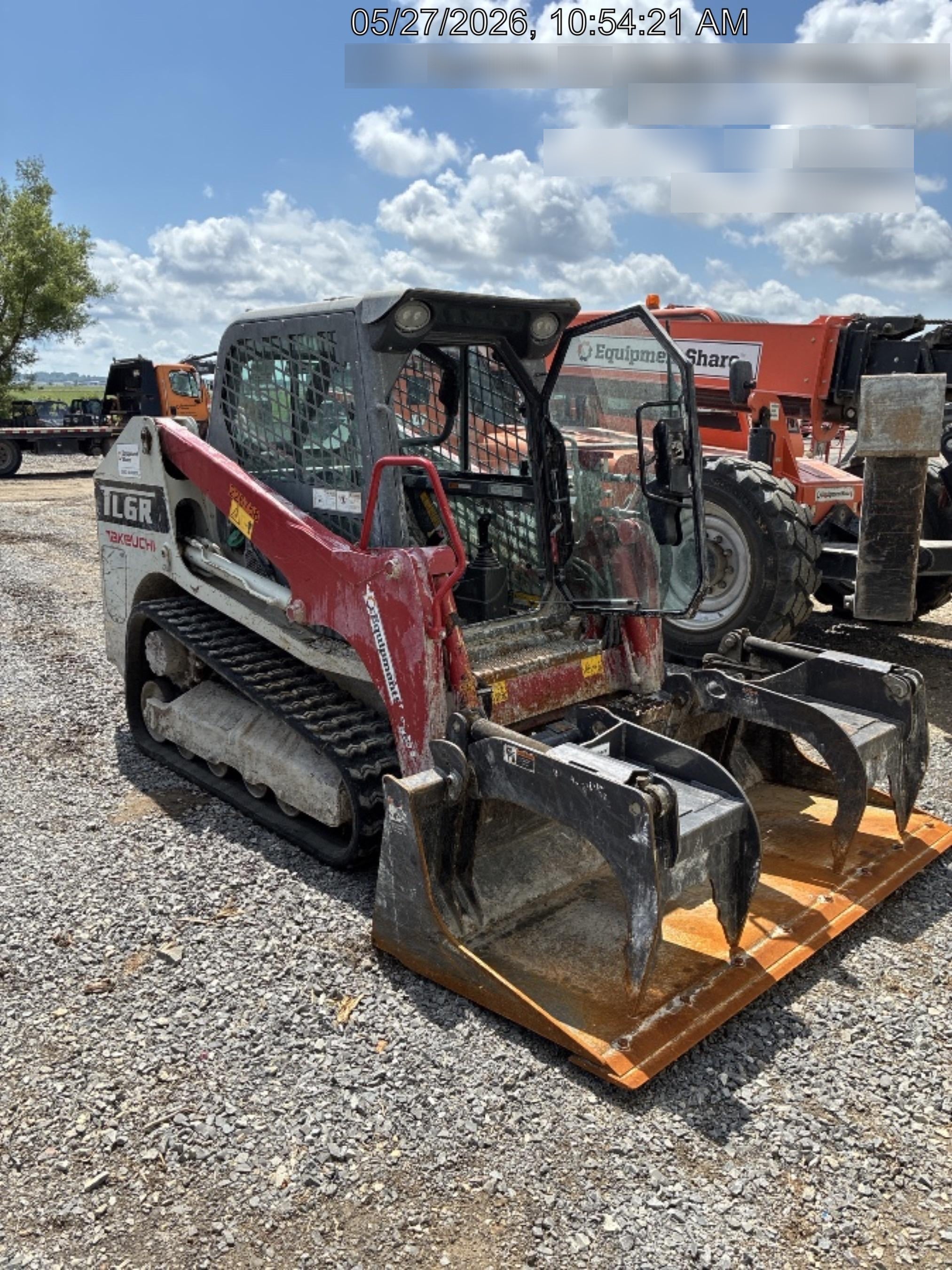 2020 PALADIN 76" Scrap Grapple Bucket - Paladin