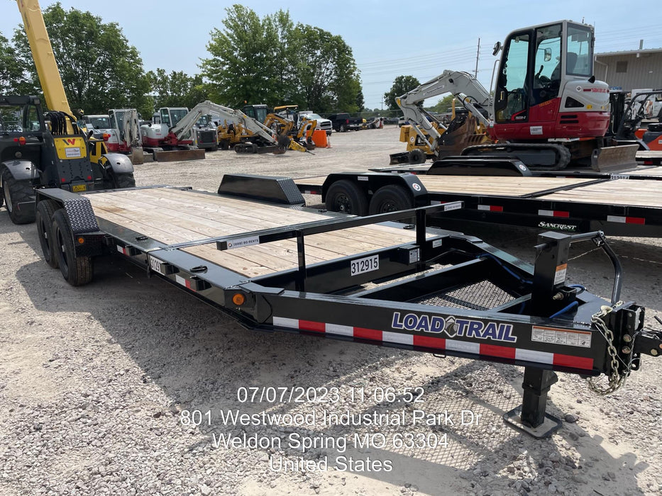 2023 LOADTRAIL Tilt-Deck Rental Trailer