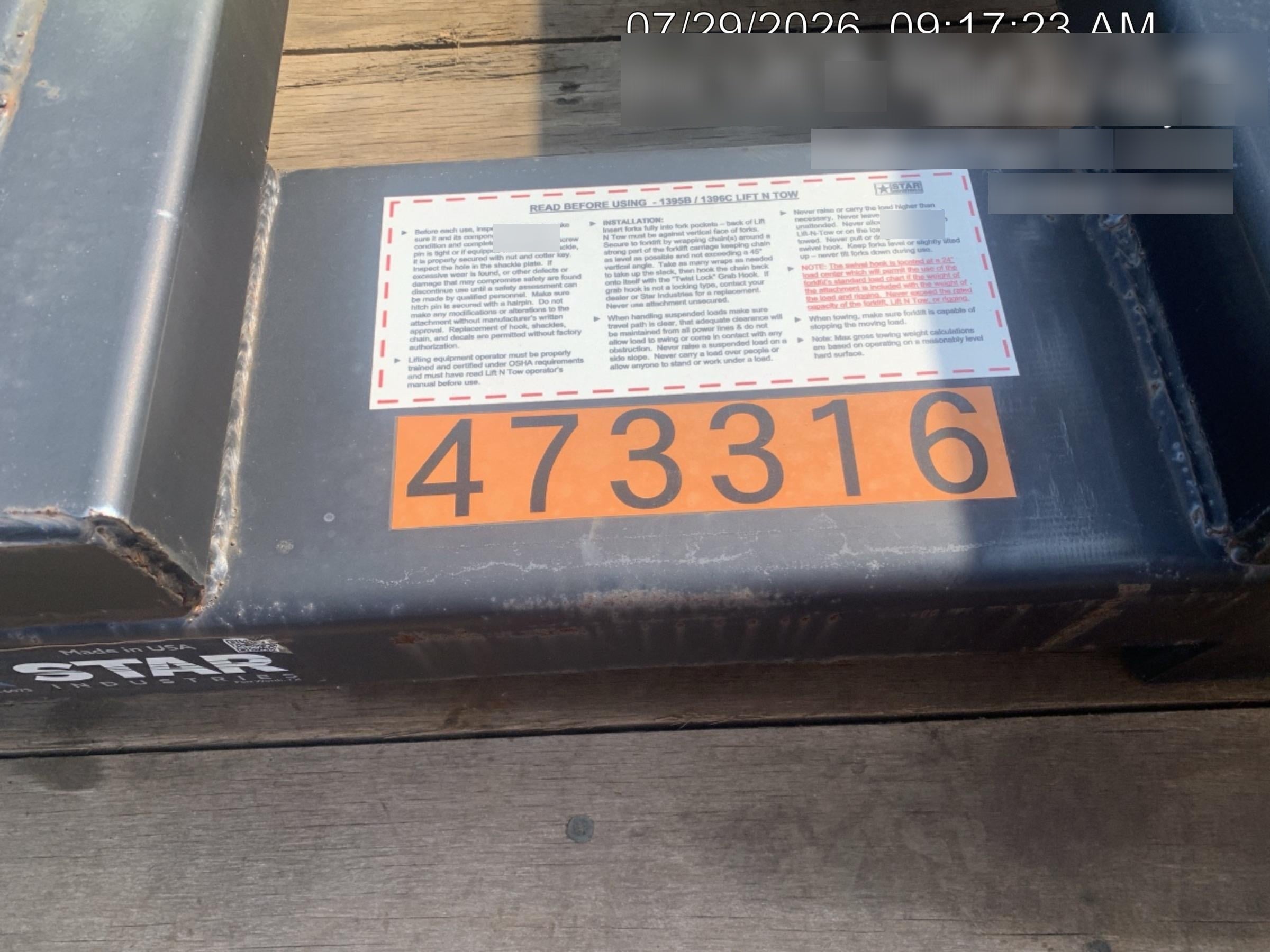 2024 STAR INDUSTRIES 1395B