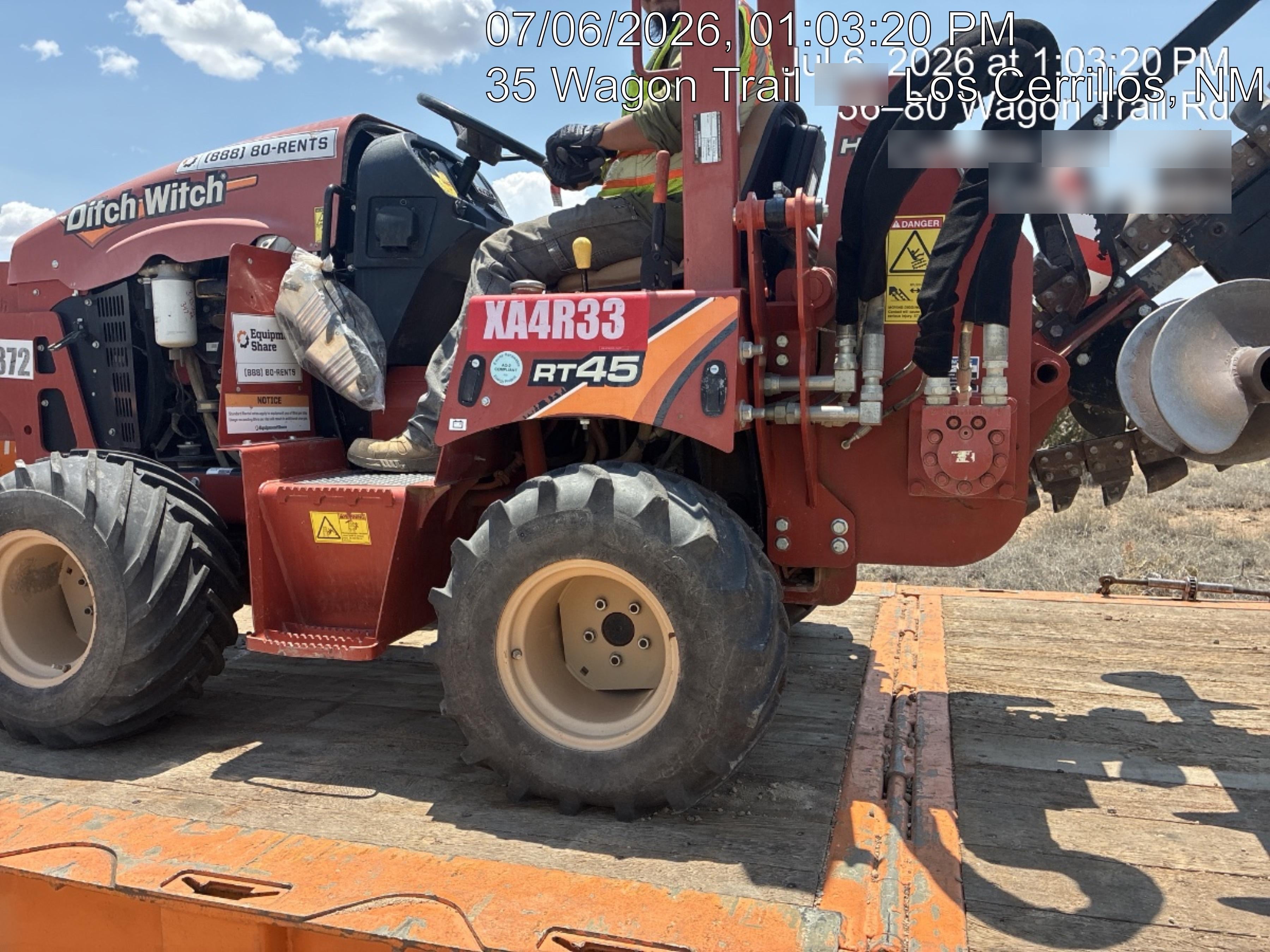 2019 DITCH WITCH RT45A