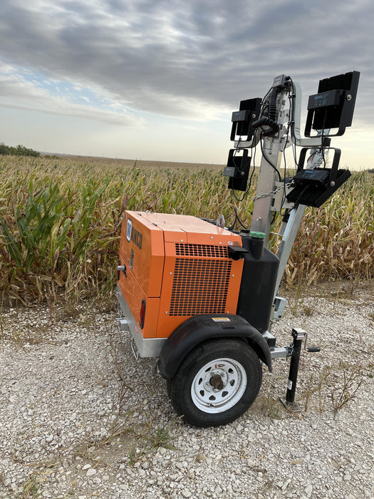 2024 Wanco WLTT-4MM4K Diesel, Deep Sea Controller, Shore Power Plug, Auto Start, (4) 350W LED Floodlights, 4kW Generator, 60 Gal Fuel Tank, 2" Ball, T3