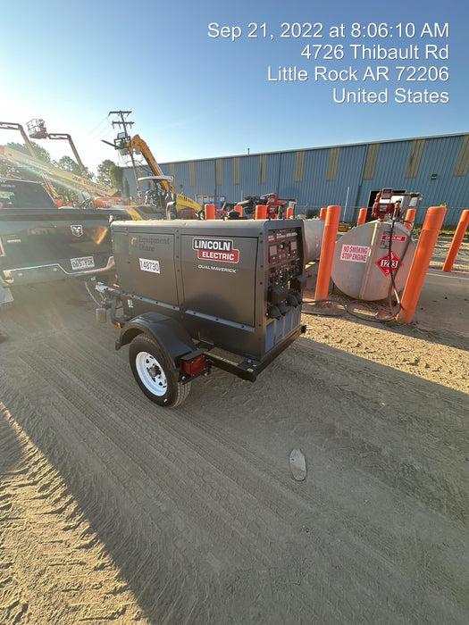 2021 Lincoln Electric Dual Maverick 200/200X Ready Pak 3 (includes trailer, cable rack, fender light kit)