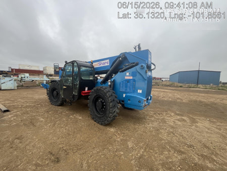 2018 Genie GTH-1056 Genie GTH-1056 w/CAB, Solid Tires, Work Lights, 60" carriage/forks, cab mesh, beacon