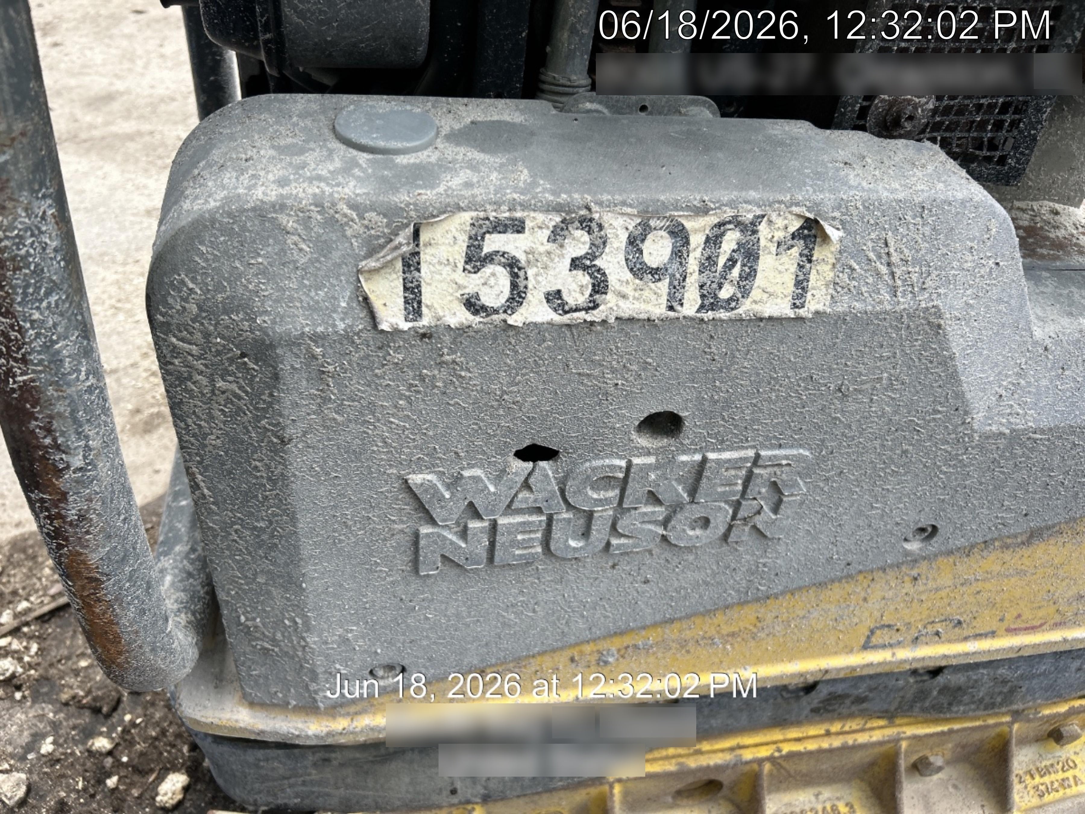 2021 Wacker Neuson DPU6555 DSL Vibroplate
