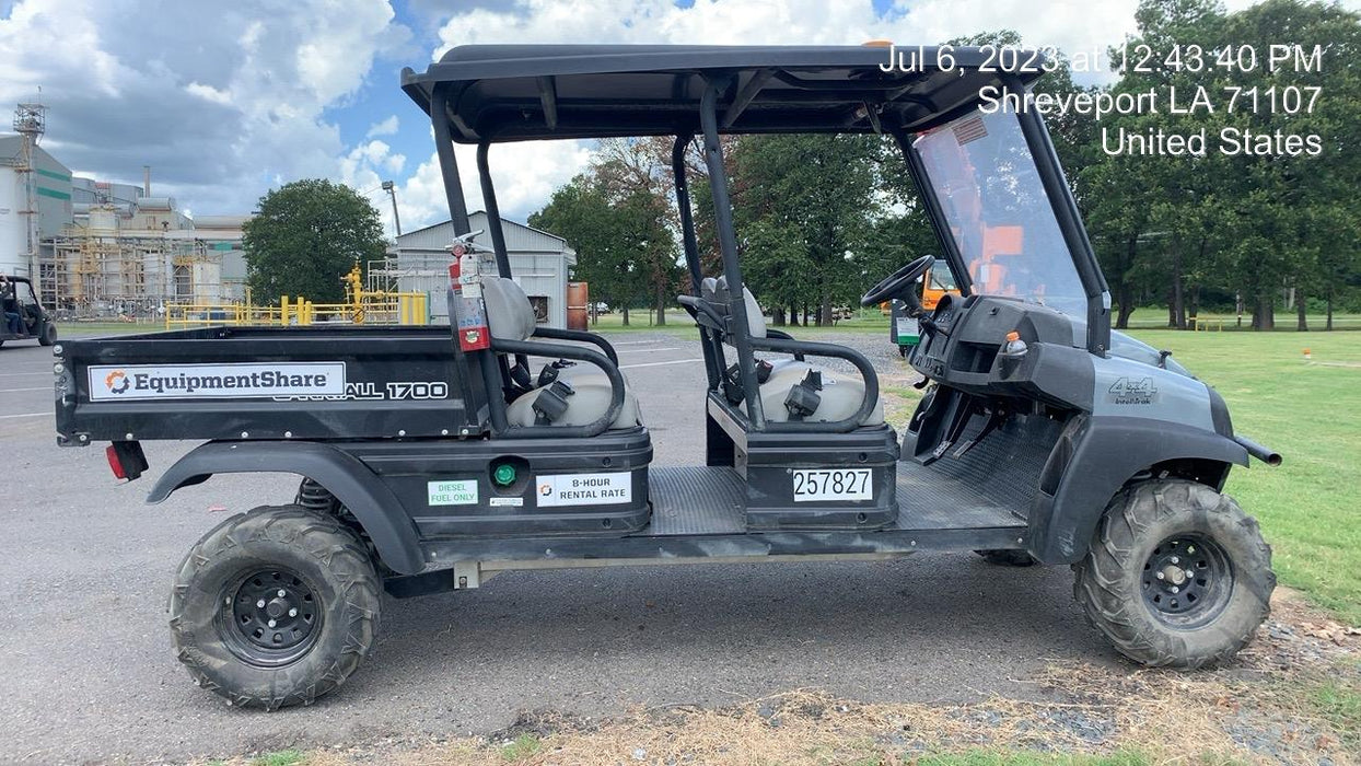 2023 Club Car CA1700D Canopy, Diesel, 4 Passenger