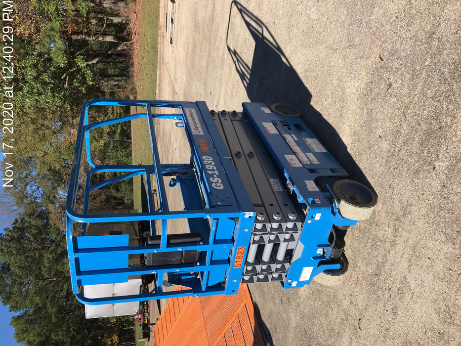 2019 Genie GS-1930 Fixed Rails with Chain Entry