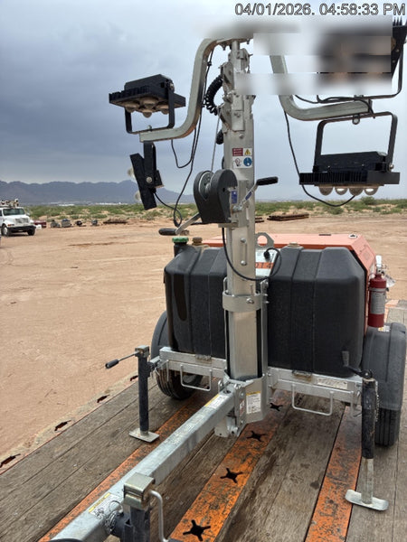 2024 Wanco WLTT-4MM4K Diesel, Deep Sea Controller, Shore Power Plug, Auto Start, (4) 350W LED Floodlights, 4kW Generator, 60 Gal Fuel Tank, 2" Ball, T3