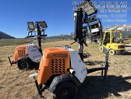 2023 Generac MLT2 Diesel, Flex Switch 120V Input, Powerzone Controller, (4) 320W LED Lights, 4kW Generator, 39.9 Gal Fuel Tank, 2" Ball, T3