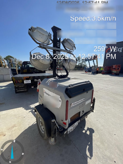 2019 Wacker Neuson LTV6L-MH Wacker Neuson LTV6L Mobile Light Tower w/Fuel Level Sensor Installed