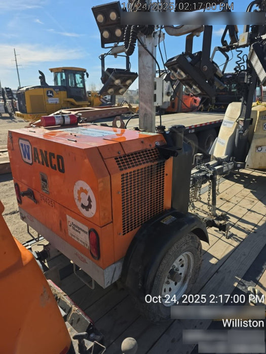 2024 Wanco WLTT-4MM4K Diesel, Deep Sea Controller, Shore Power Plug, Auto Start, (4) 350W LED Floodlights, 4kW Generator, 60 Gal Fuel Tank, 2" Ball, T3