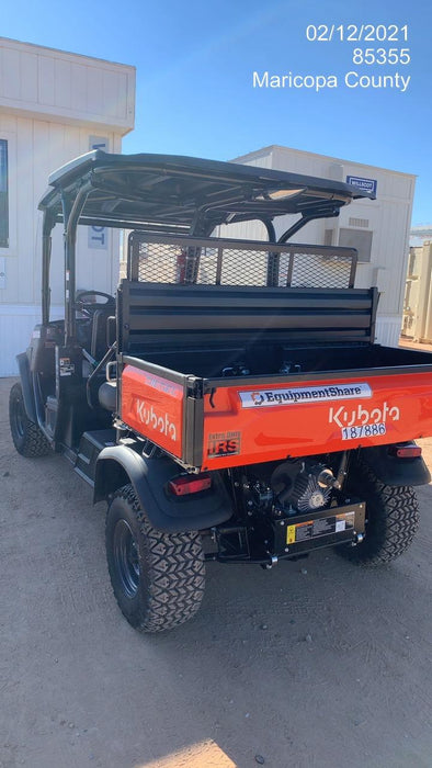 2021 Kubota RTV-X1140W-H Plastic Canopy, Windshield Acrylic Clear, LED Strobe Light, Wire Harness Kit, Back up Alarm