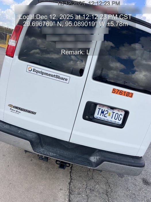 2025 CHEVROLET Express Van - Rental