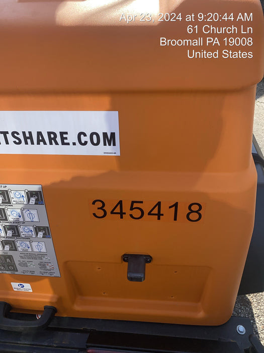 2023 Generac MLT2 Diesel, Flex Switch 120V Input, Powerzone Controller, (4) 320W LED Lights, 4kW Generator, 39.9 Gal Fuel Tank, 2" Ball, T3