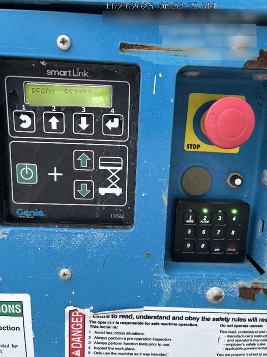 2019 Genie GS-3232 Standard Options