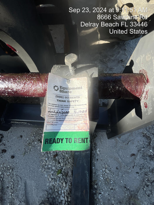 2014 WERK-BRAU 96" Loader Fork Carriage - Werk-Brau