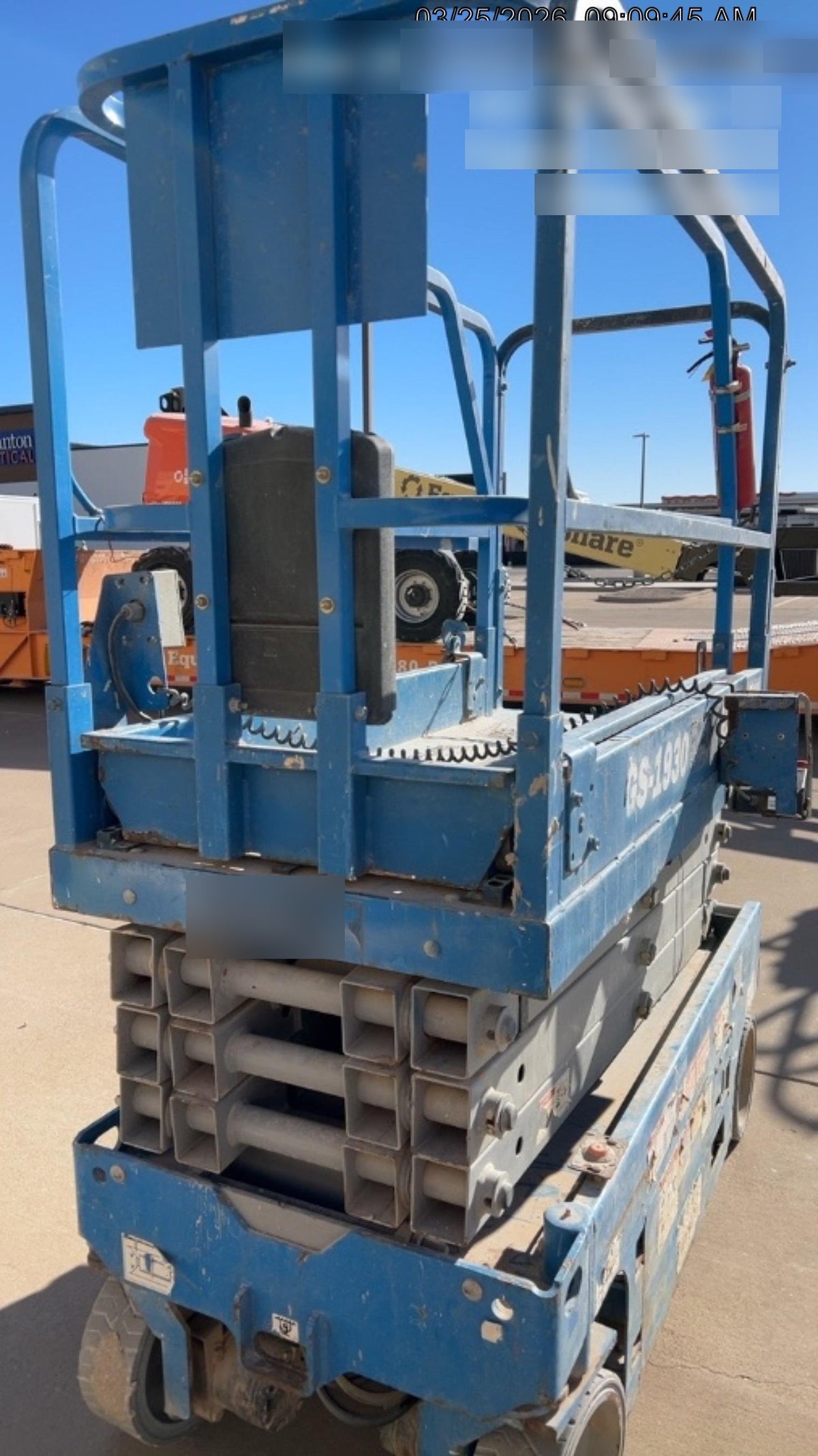 2019 Genie GS-1930 Genie GS-1930 Scissor Lift w/Standard Options
