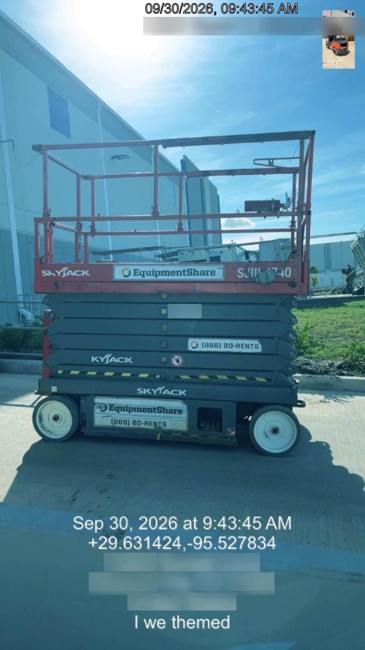 2019 SKYJACK SJIII-4740