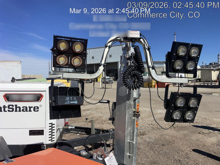 2024 Wanco WLTT-4MM4K Diesel, Deep Sea Controller, Shore Power Plug, Auto Start, (4) 350W LED Floodlights, 4kW Generator, 60 Gal Fuel Tank, 2" Ball, T3