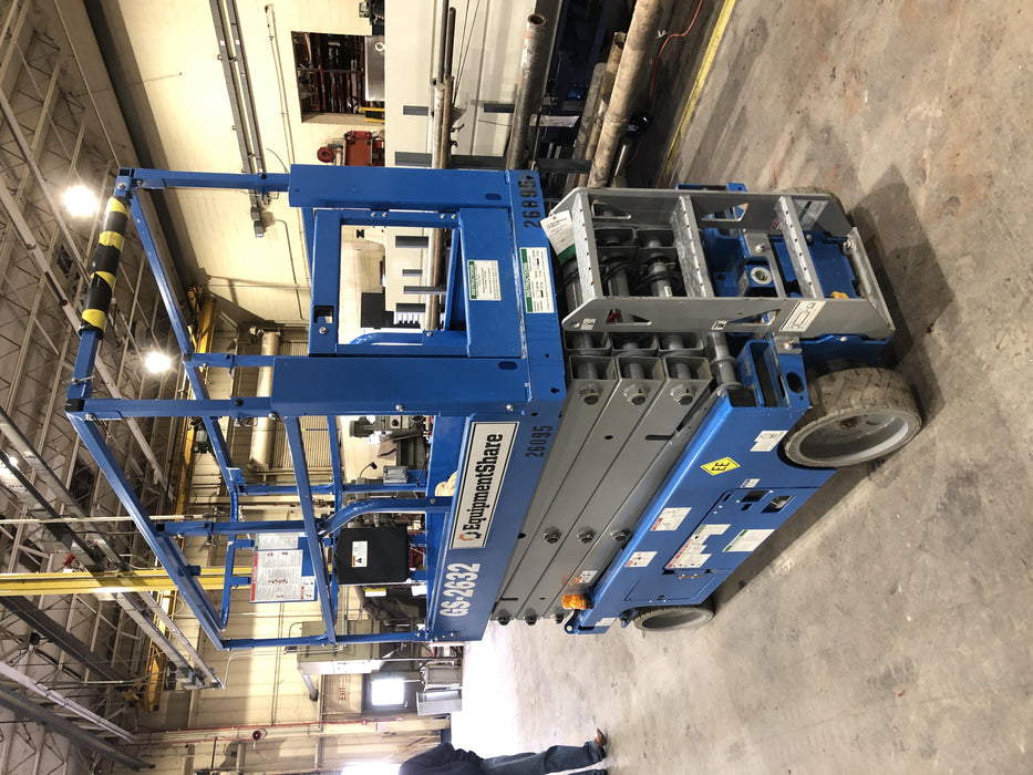 2019 Genie GS-2632 Folding Rails, Swing Gate, EE Rated