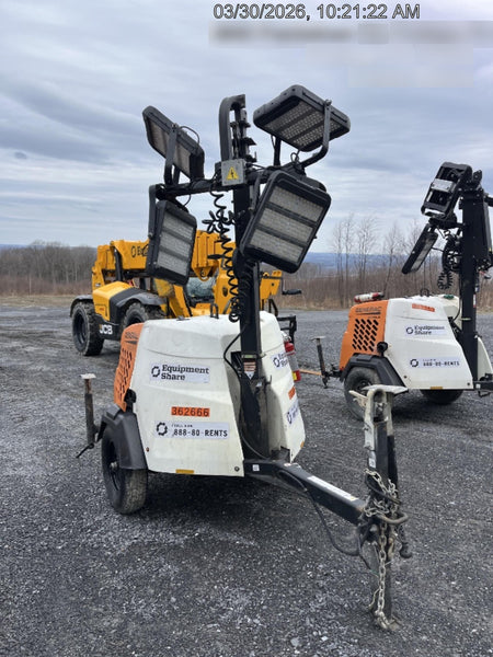 2023 Generac MLT2 Diesel, Flex Switch 120V Input, Powerzone Controller, 
(4) 320W LED Lights, 4kW Generator, 39.9 Gal Fuel Tank, 2" Ball, T3