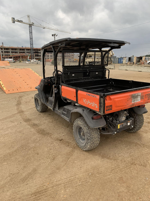 2021 Kubota RTV-X1140W-H Plastic Canopy, Windshield Acrylic Clear, LED Strobe Light, Wire Harness Kit, Back up Alarm