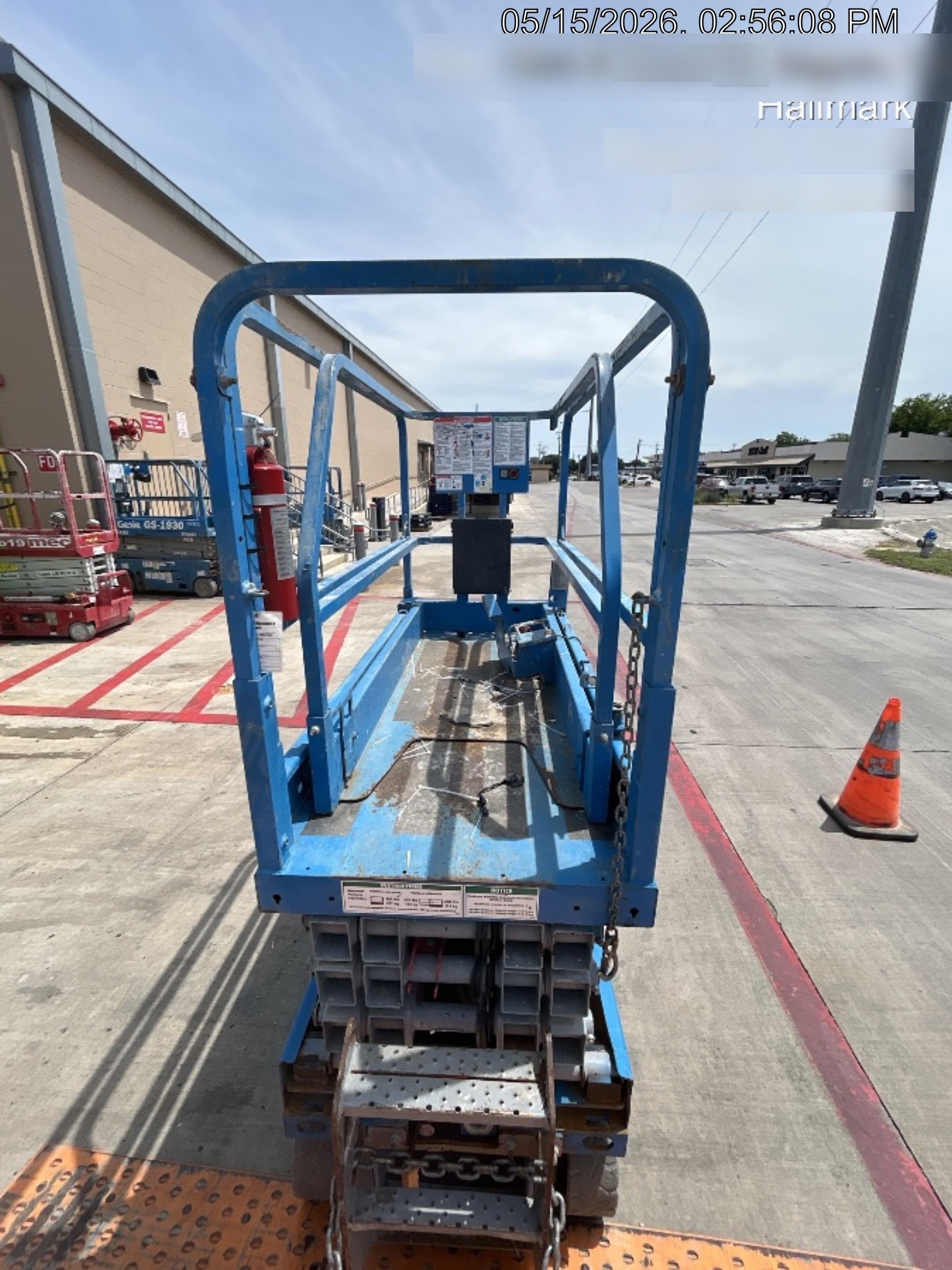 2019 Genie GS-1930 Fixed rails with chain Entry