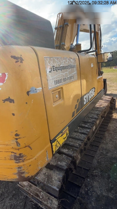 Sany SY135C Sany SY135 Tier 4 - Cab, Fleco Hydraulic  QC, Fleco 36" HD Bucket - Smooth