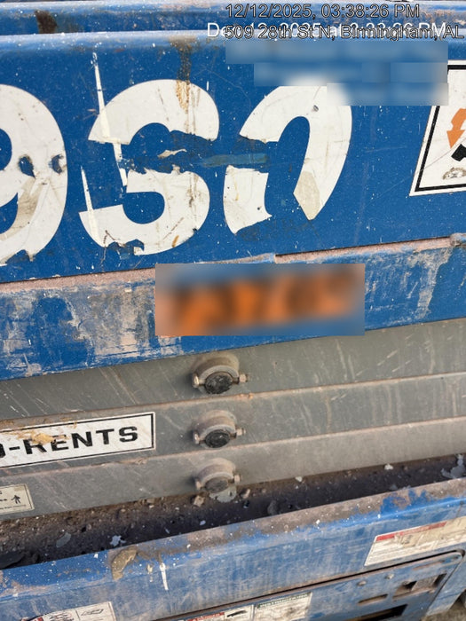 2020 Genie GS-1930 Fixed rails with chain entry gate - Pre A92.20