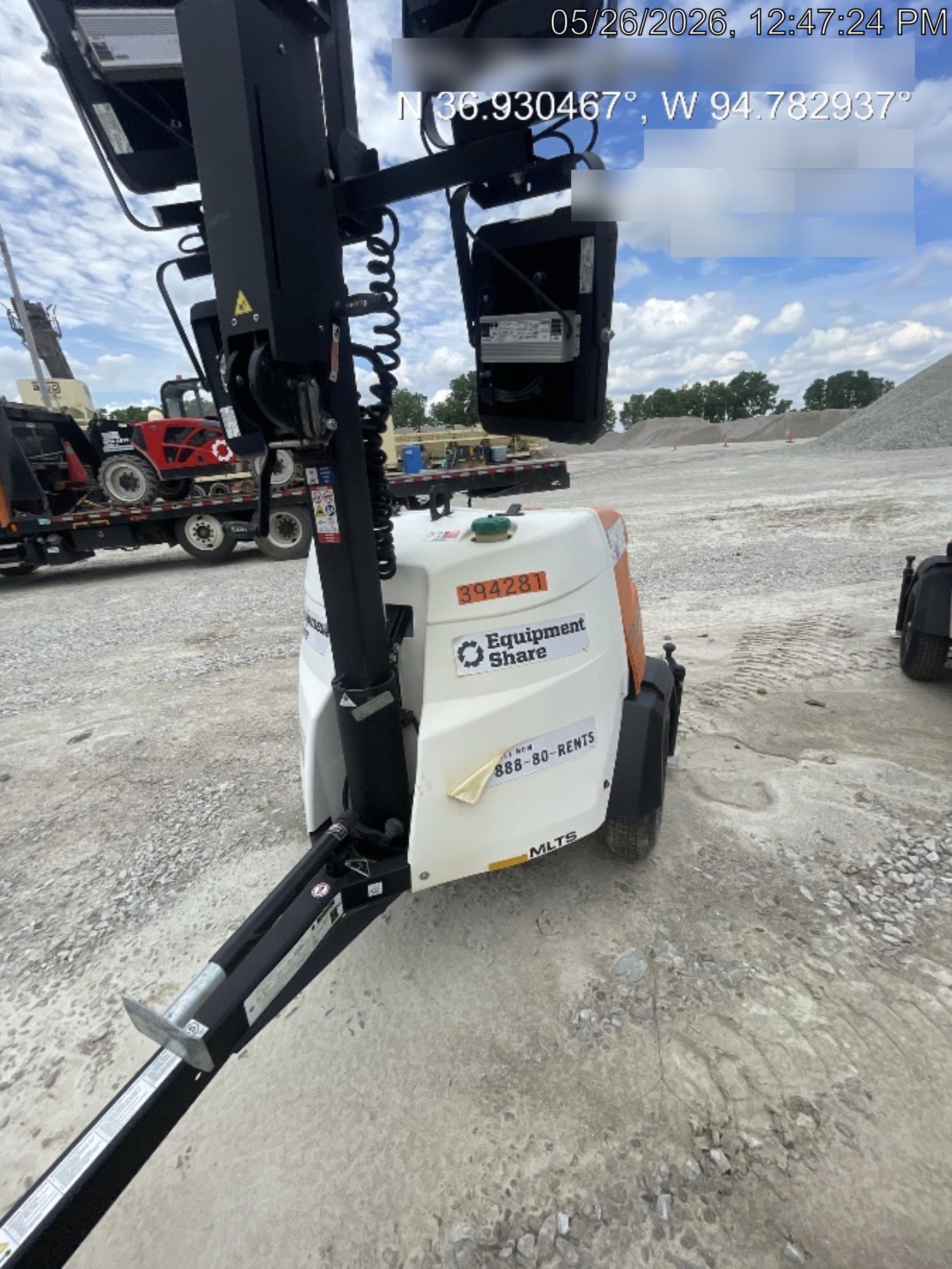 2023 Generac MLT2 Diesel, Flex Switch 120V Input, Powerzone Controller, (4) 320W LED Lights, 4kW Generator, 39.9 Gal Fuel Tank, 2" Ball, T3