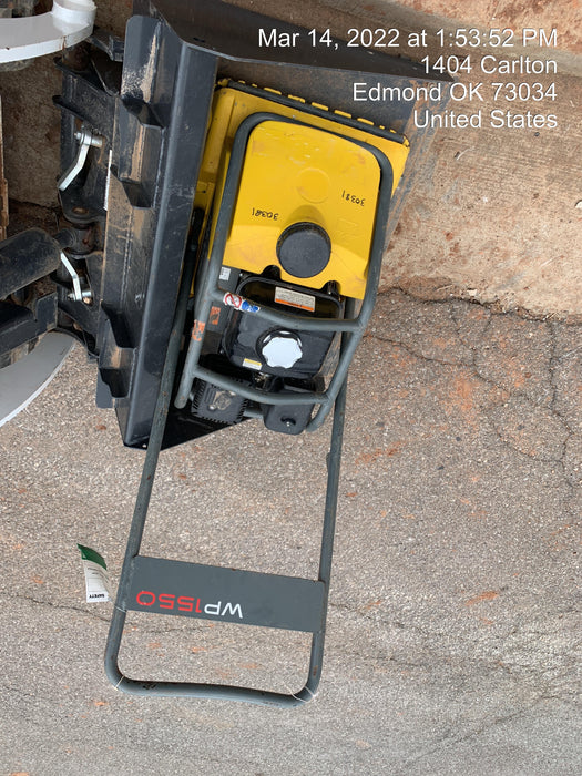 2019 WACKER NEUSON WP1550AW
