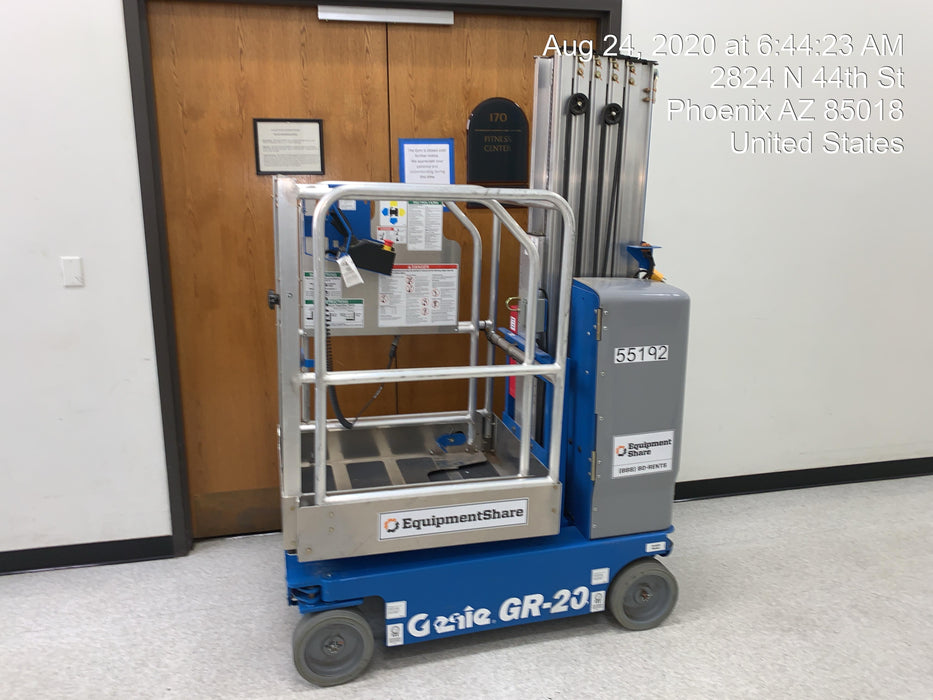 2019 GENIE GR-20